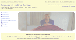 Desktop Screenshot of angleseyhealingcentre.co.uk
